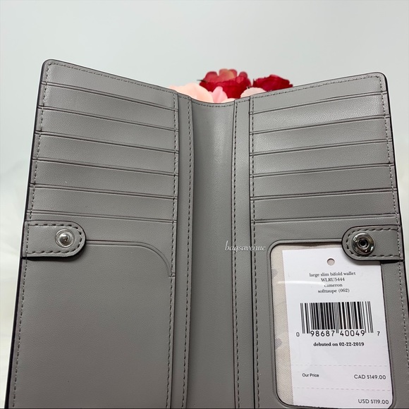 Kate spade NY Cameron large satchel bifold wallet - Picture 8 of 8